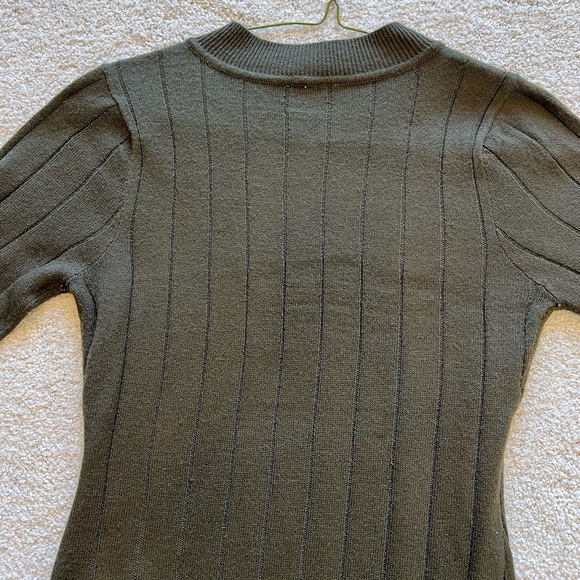 ARMY GREEN DRESS - Picture 2 of 6